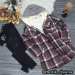 مانتو کلاه دار داخل ببعی