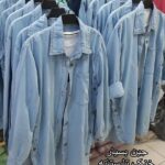 شومیز جین کاغذی دخترونه دیانا رشت