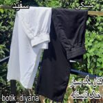 کتان بگ کتان نازک تابستانه زنانه دیانا