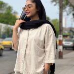 شومیز لینن مدل تانیا