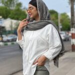 شومیز کتان مدل گیسون