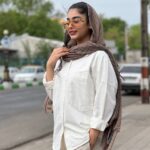 شومیز کتان مدل سروناز