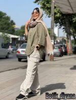 شومیز لینن سوزنی