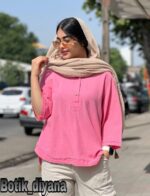 شومیز لینن سوزنی