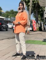 شومیز لینن مدل سروناز