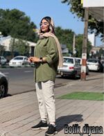 شومیز لینن مدل سروناز