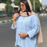 شومیز لینن مدل ماهانا