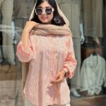 شومیز راه راه مدل آستیاژ