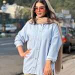 شومیز کتان مدل هانا