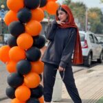 ست دورس شلوار مدل ساناز