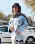 کت کراپ جین آف مدل تیارا