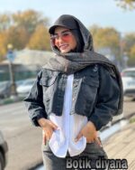 کت کراپ جین آف مدل تیارا