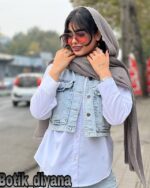 کت کراپ جین آف مدل تیارا