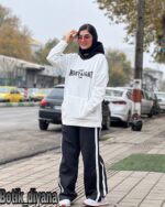 ست هودی شلوار مدل فاتن