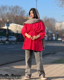 شومیز دخترانه مدل مخمل