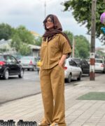 شومیز لینن مدل لیلا