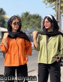 شومیز لینن مدل تانیا