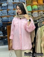 شومیز لینن مدل غزال