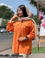 شومیز لینن مدل غزال