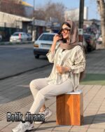 شومیز راه راه مدل دلبهار