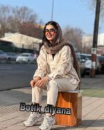 شومیز راه راه مدل دلبهار