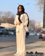 کت و شلوار لینن مدل پرنا بوتیک دیانا