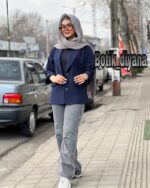 تک کت لینن مدل ژینو