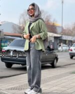 تک کت لینن مدل ژینو