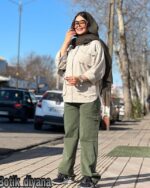 شومیز کتان مدل سارمکو