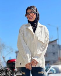 کت لینن مدل آتنا