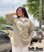 شومیز لینن مدل غزال