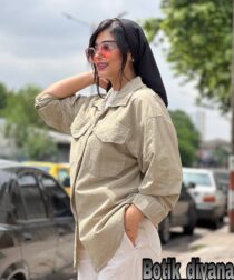 شومیز لینن مدل غزال