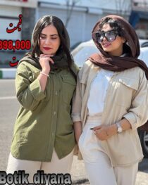 شومیز لینن مدل غزال