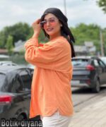 شومیز لینن مدل غزال