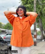 شومیز لینن مدل غزال