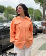 شومیز لینن مدل غزال