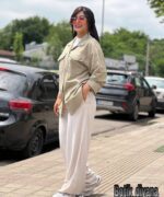 شومیز لینن مدل غزال