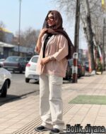 شومیز لینن تانیا