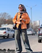 شومیز کتان مدل آسا