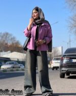 شومیز کتان مدل آسا
