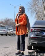 شومیز کتان پایین هلال