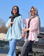 شومیز کتان پایین هلال