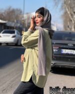 شومیز کتان پایین هلال