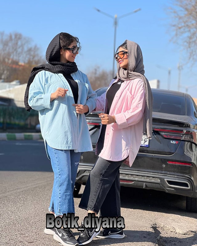 شومیز کتان پایین هلال