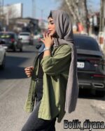 شومیز کتان پایین هلال