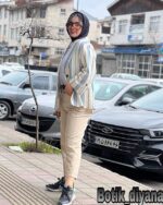 کت راه راه مدل آماندا