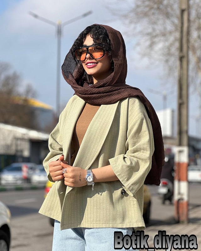 کت لینن نچرال مدل پریماه