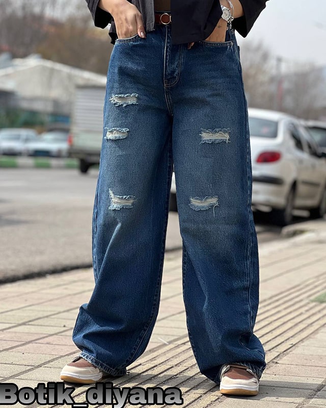 شلوار مام بگ مدل بوی فرند