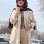 شومیز کتان جیب در دار