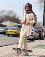 شومیز کتان جیب در دار
